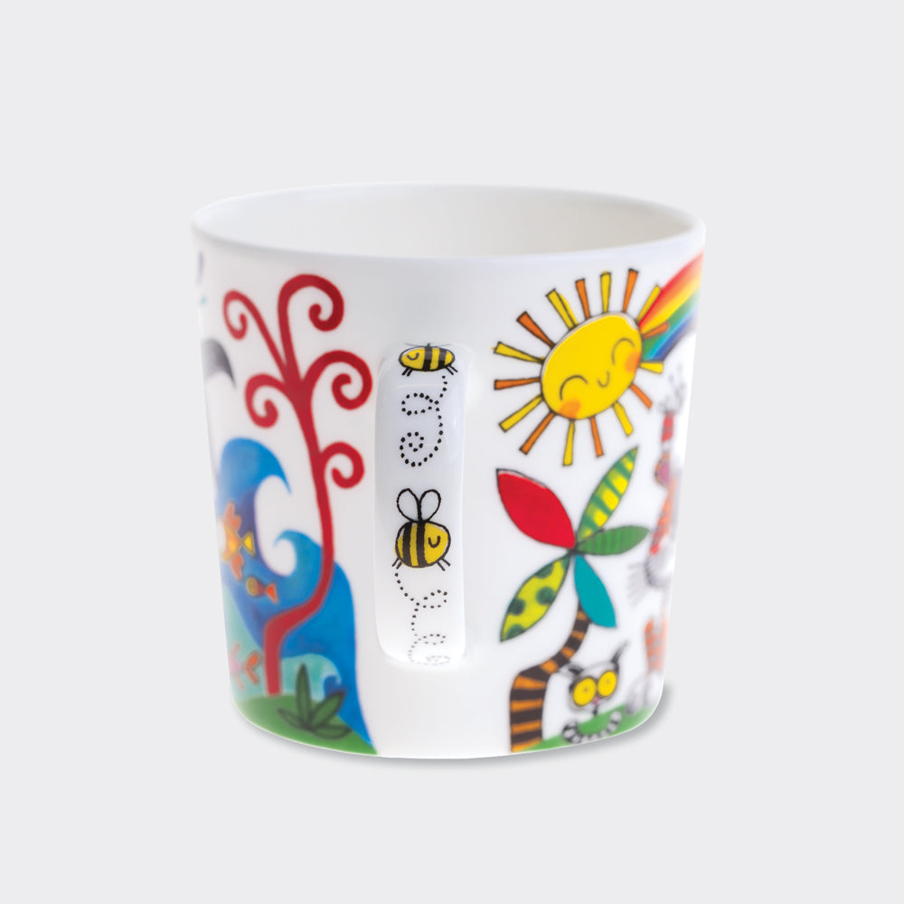 Boxed Bone China Mug - Love Our Planet - Animals