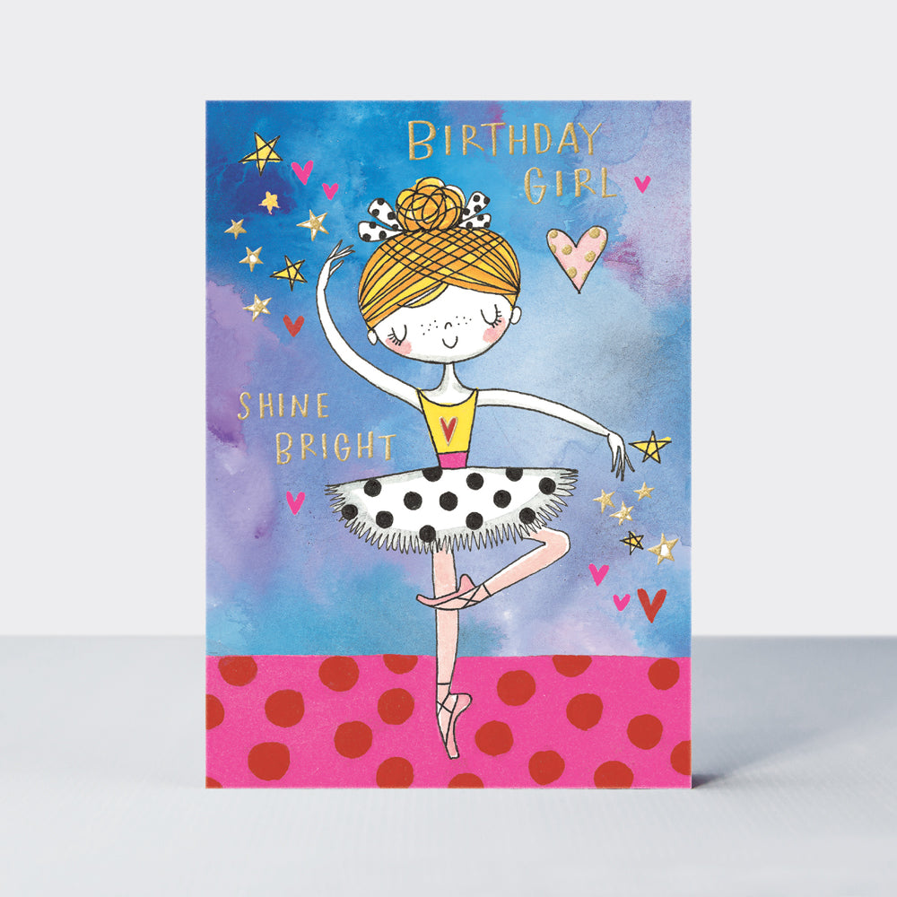 Spot - Birthday Girl Ballerina - Birthday Card