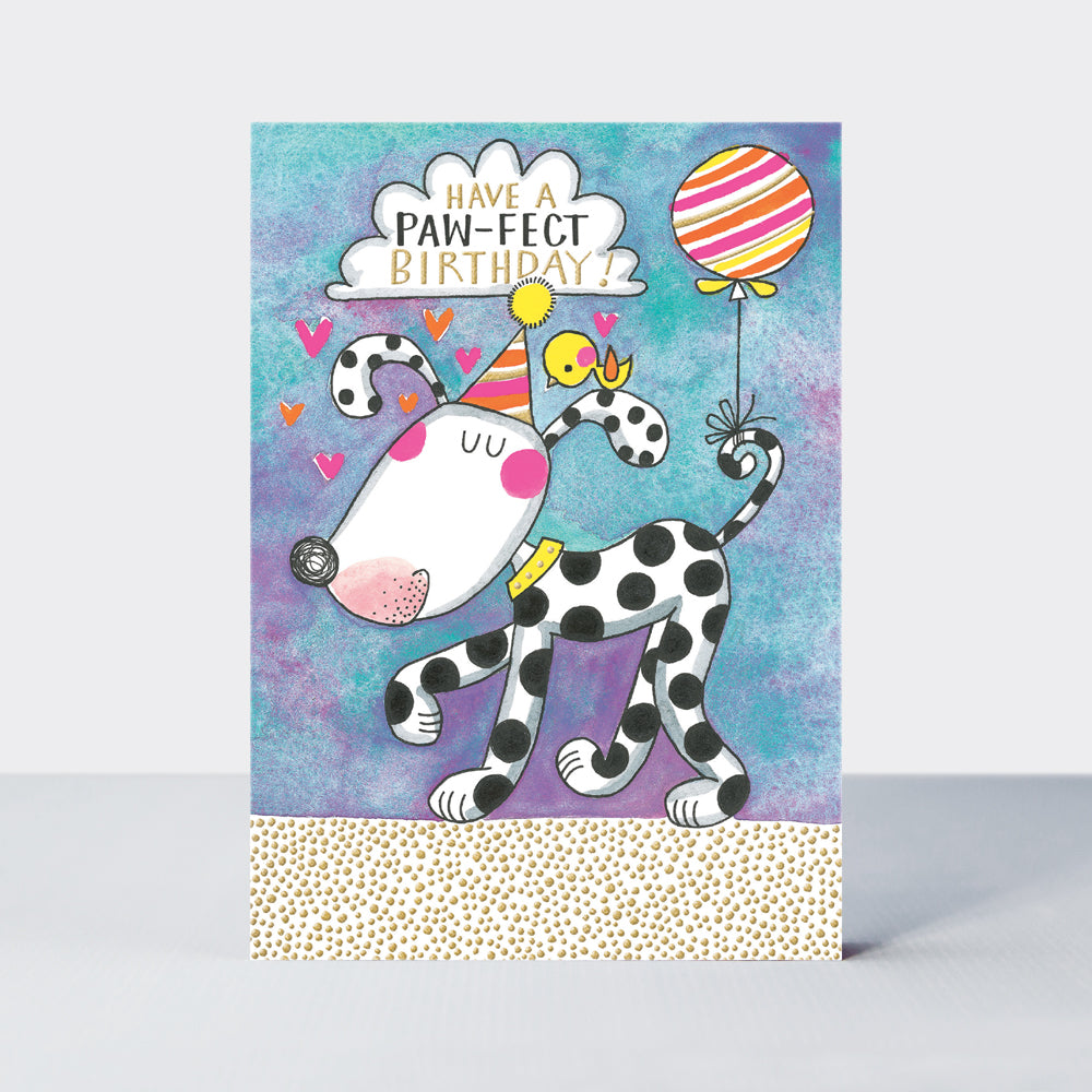 Spot - Paw-fect Birthday Spotty Dog - Birthday Card