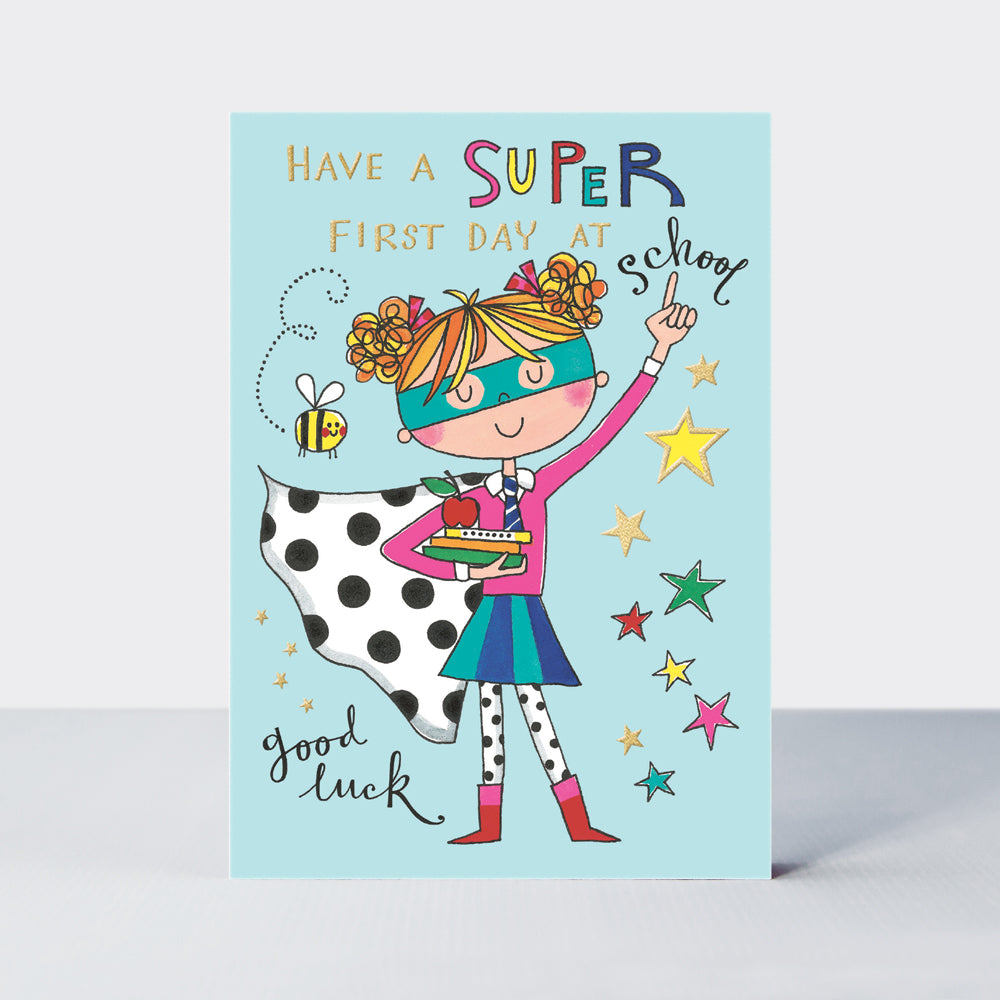 Spot - Super First Day At School Card - Girl