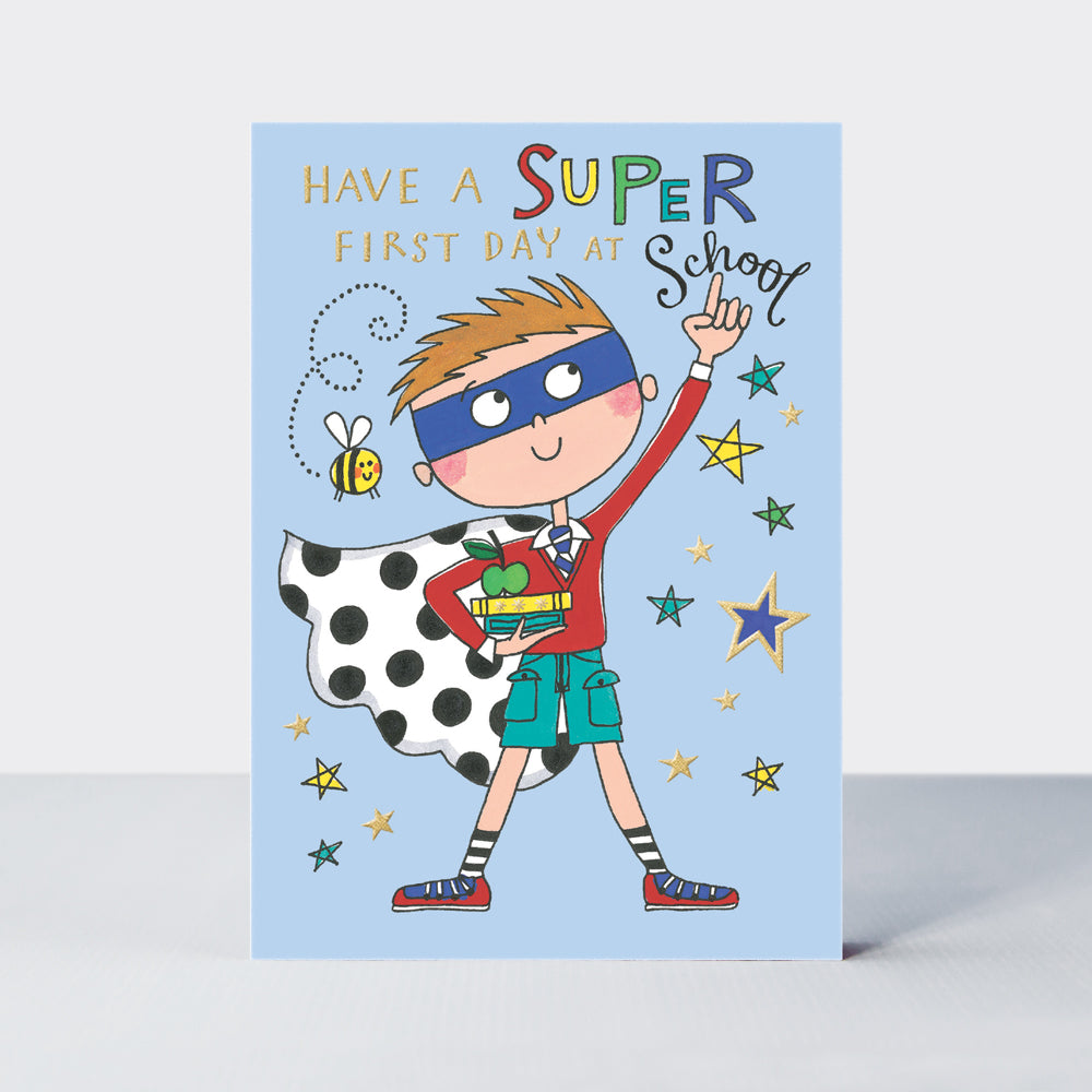 Spot - Super First Day At School Card - Boy