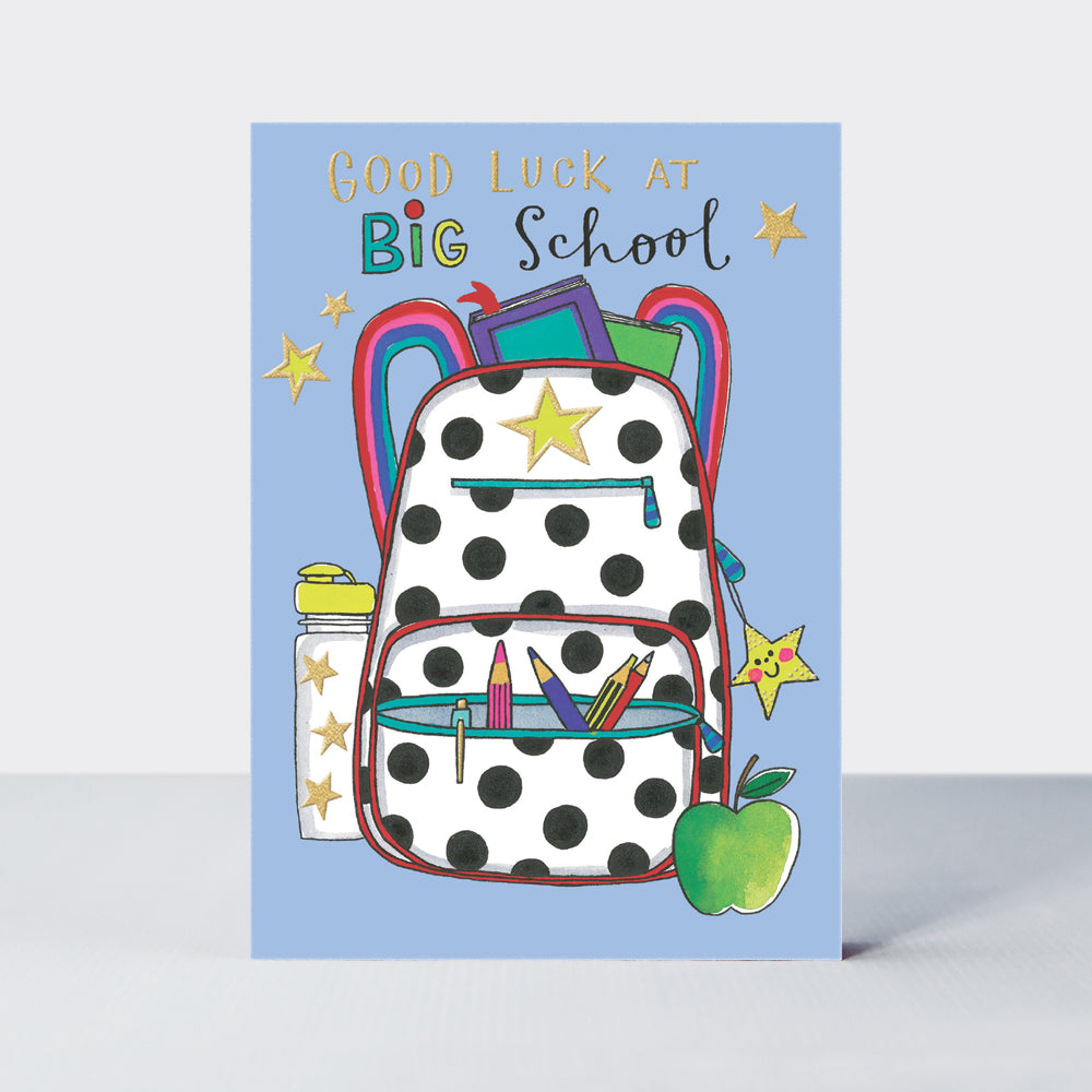 Spot - Good Luck At Big School/Rucksack - Card
