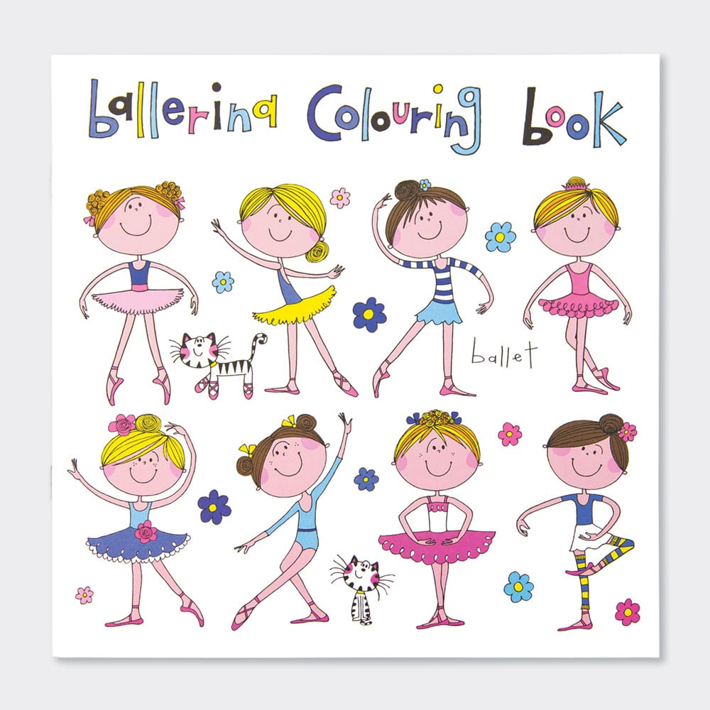 Ballerina Colouring Book