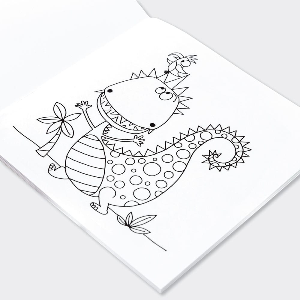 Dinosaur Colouring Book