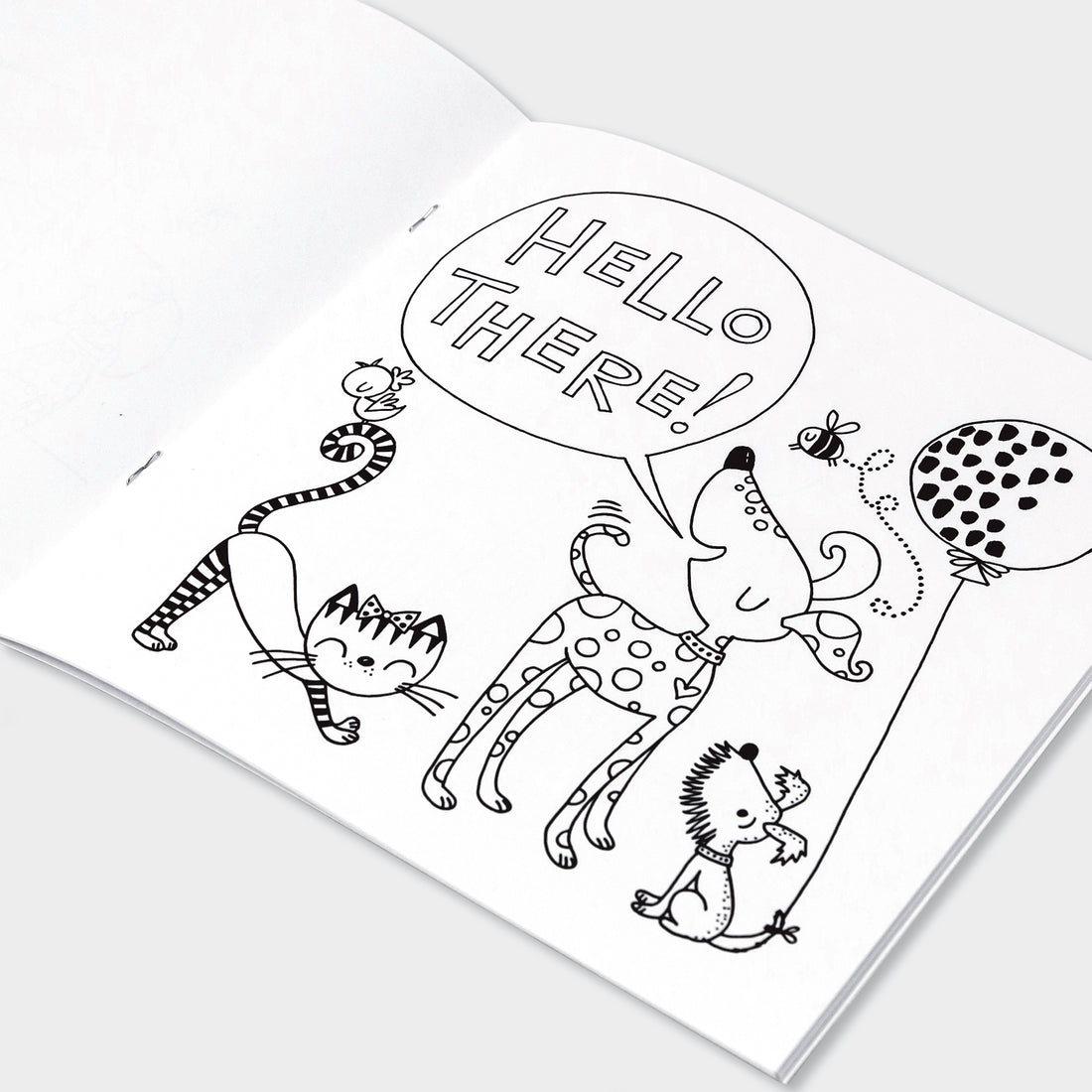 Cats & Dogs Colouring Book