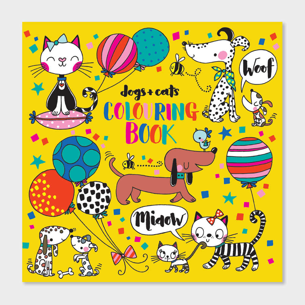 Cats & Dogs Colouring Book