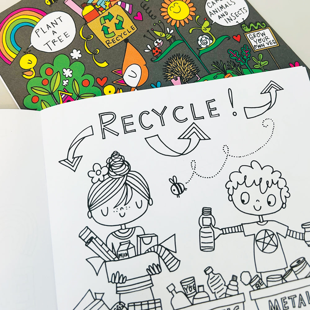 Save The Earth Colouring Book