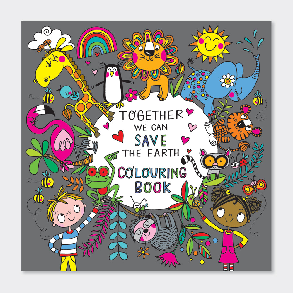 Save The Earth Colouring Book