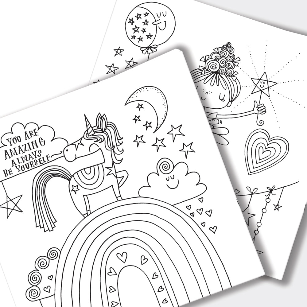 Moondance Ballerina Colouring Book