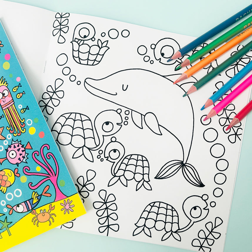 Love Our Oceans Colouring Book