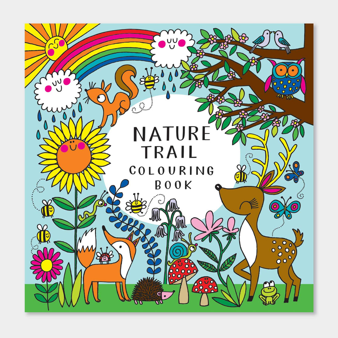 Nature Trail Animals Colouring Book