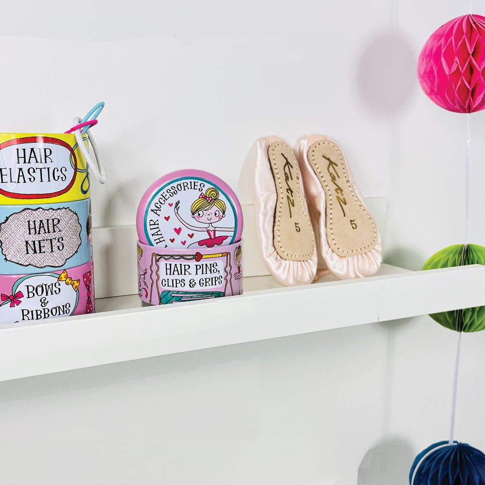 Stacking Tin - Ballerina Hair Accessories