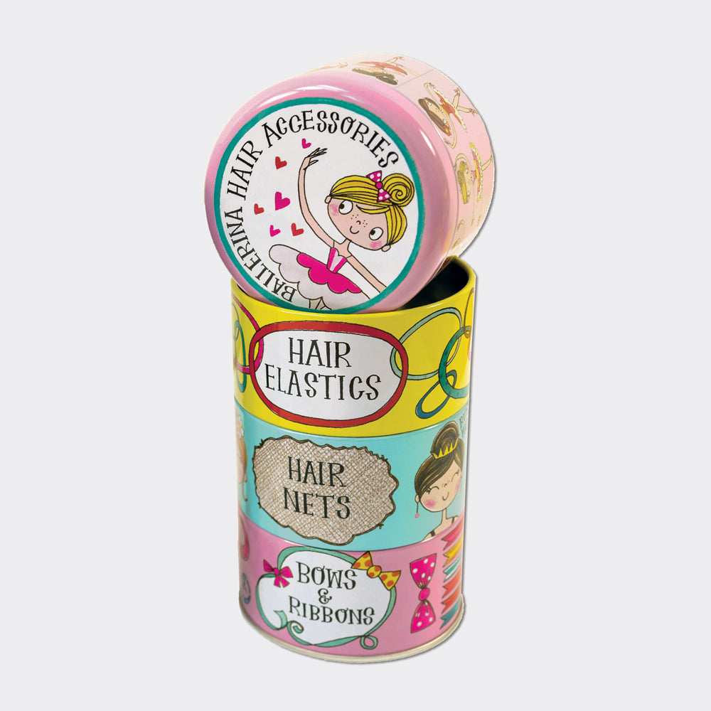 Stacking Tin - Ballerina Hair Accessories
