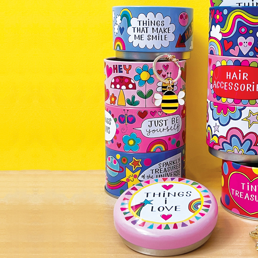 Stacking Tins - Things I Love