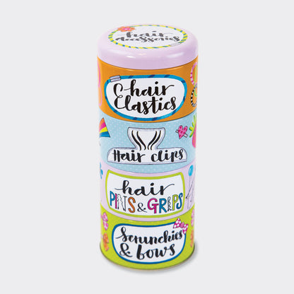 Stacking Tins ‐ Hair Accessories