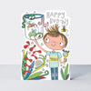 Star Jumps - Happy Bug Day  - Birthday Card