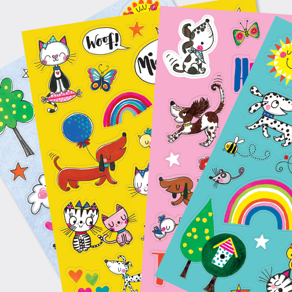 Sticker Books - Cats & Dogs