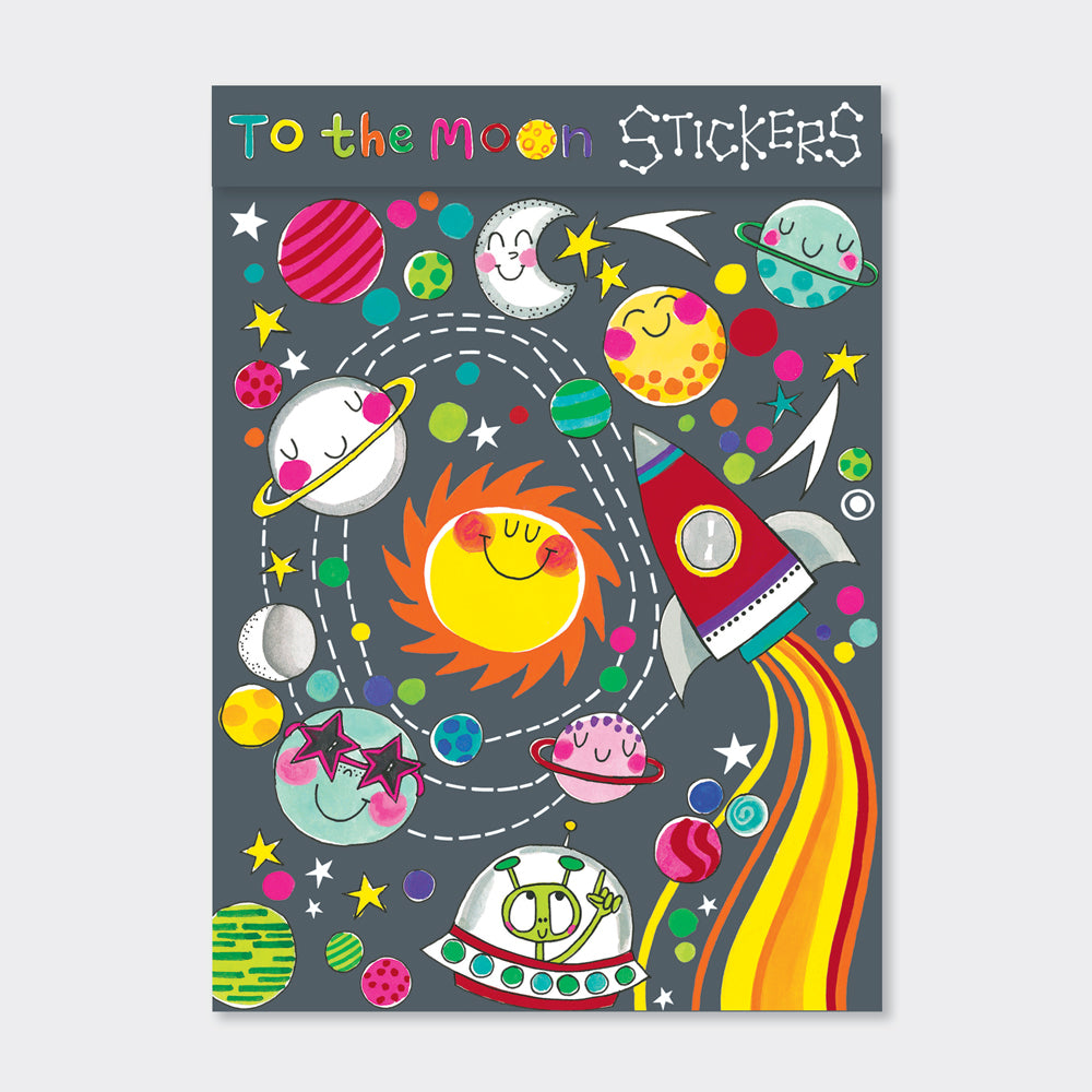 Sticker Books - To The Moon