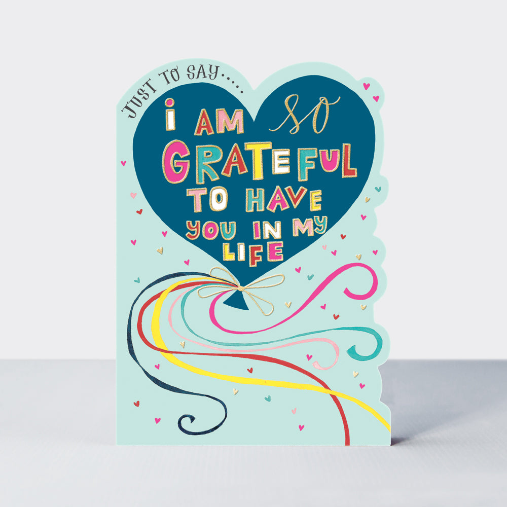 Hello Sunday! - So Grateful To Have You/Balloon Greetings Card
