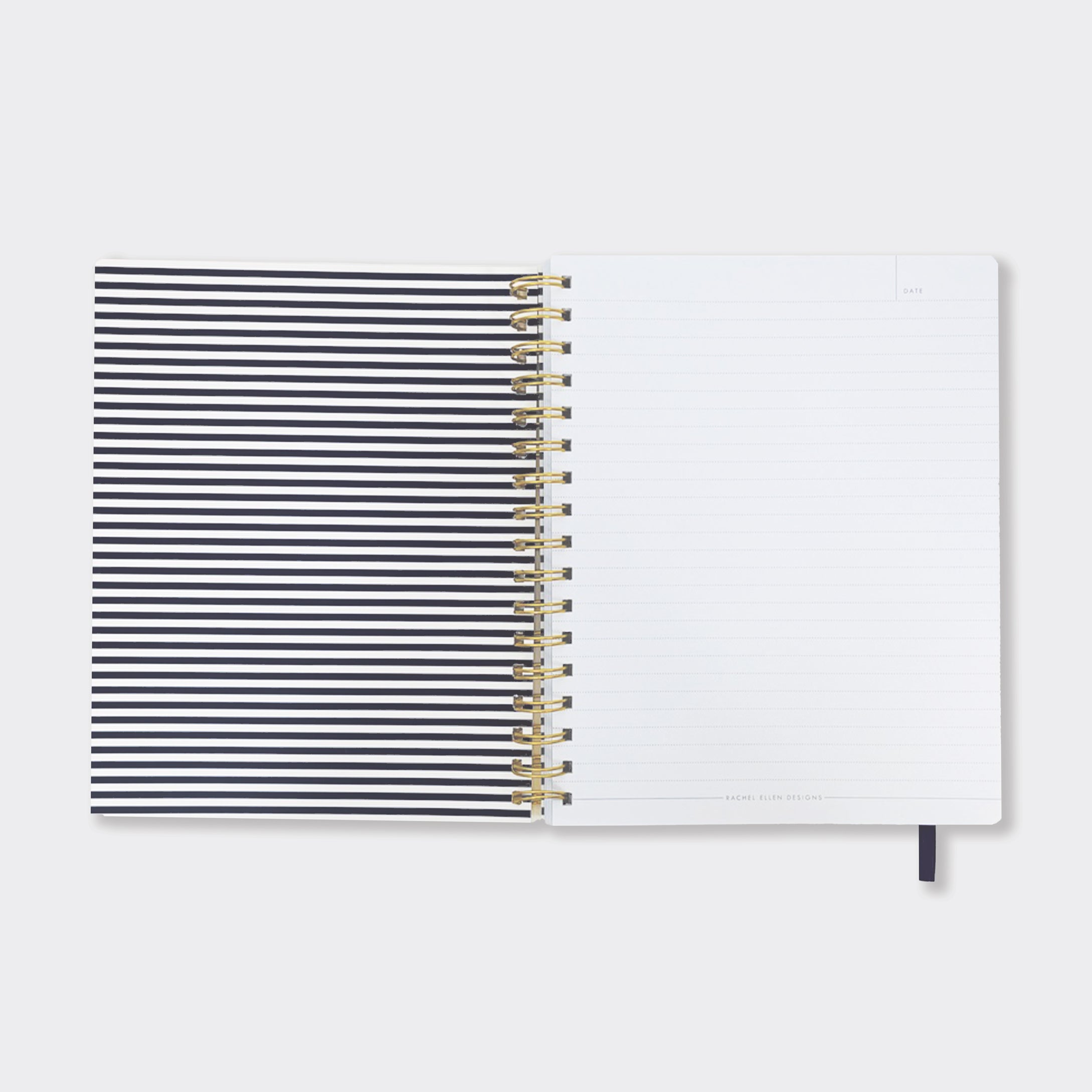 200-Page Lined Wirebound Notebook - Jot It Down/Dots