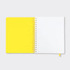 200-Page Lined Wirebound Notebook -  Daisy Floral
