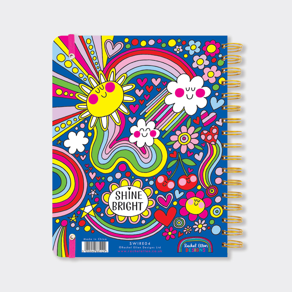 200-Page Lined Wirebound Notebook - Never forget how amazing you are!