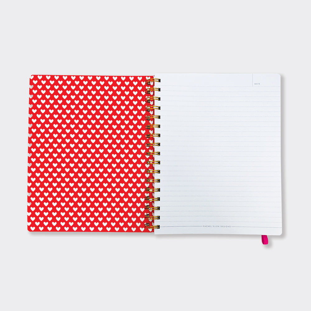 200-Page Lined Wirebound Notebook - Never forget how amazing you are!