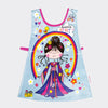 Kids' Painting and Baking Apron - Cherry Blossom Princess