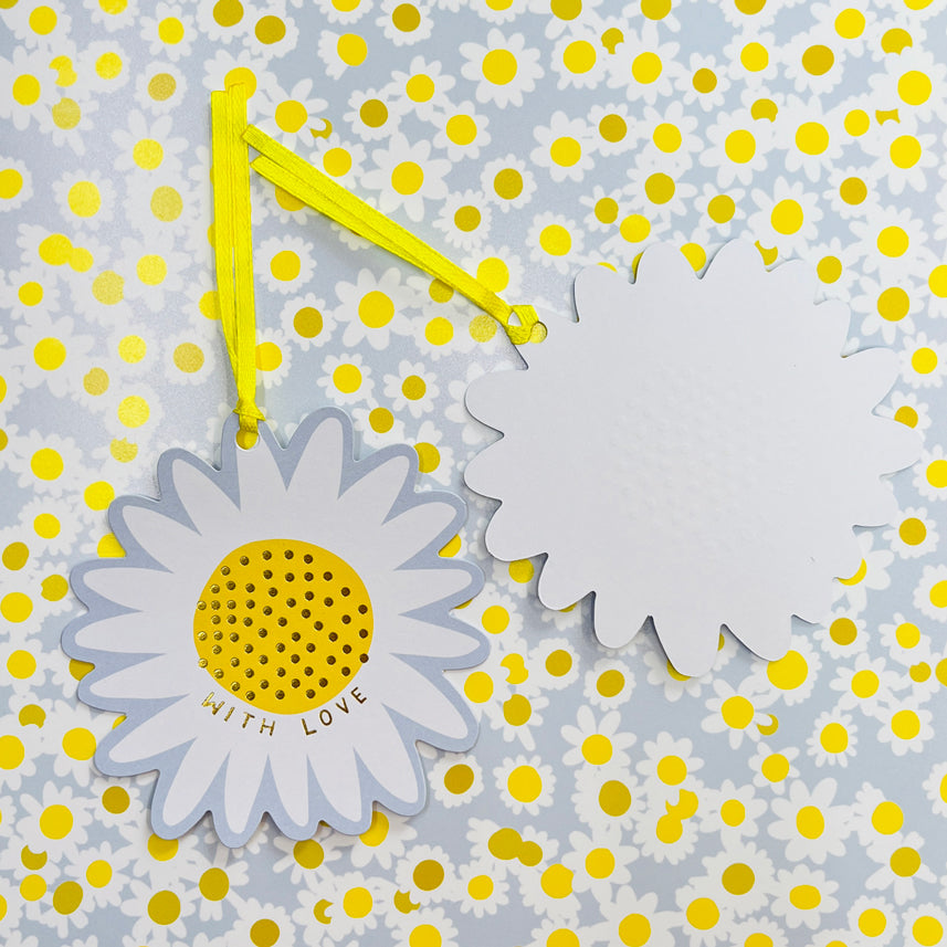 Pack of 4 Gift Tags - Daisy