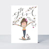 TLC - Go girl you can totally do this! - Greetings Card