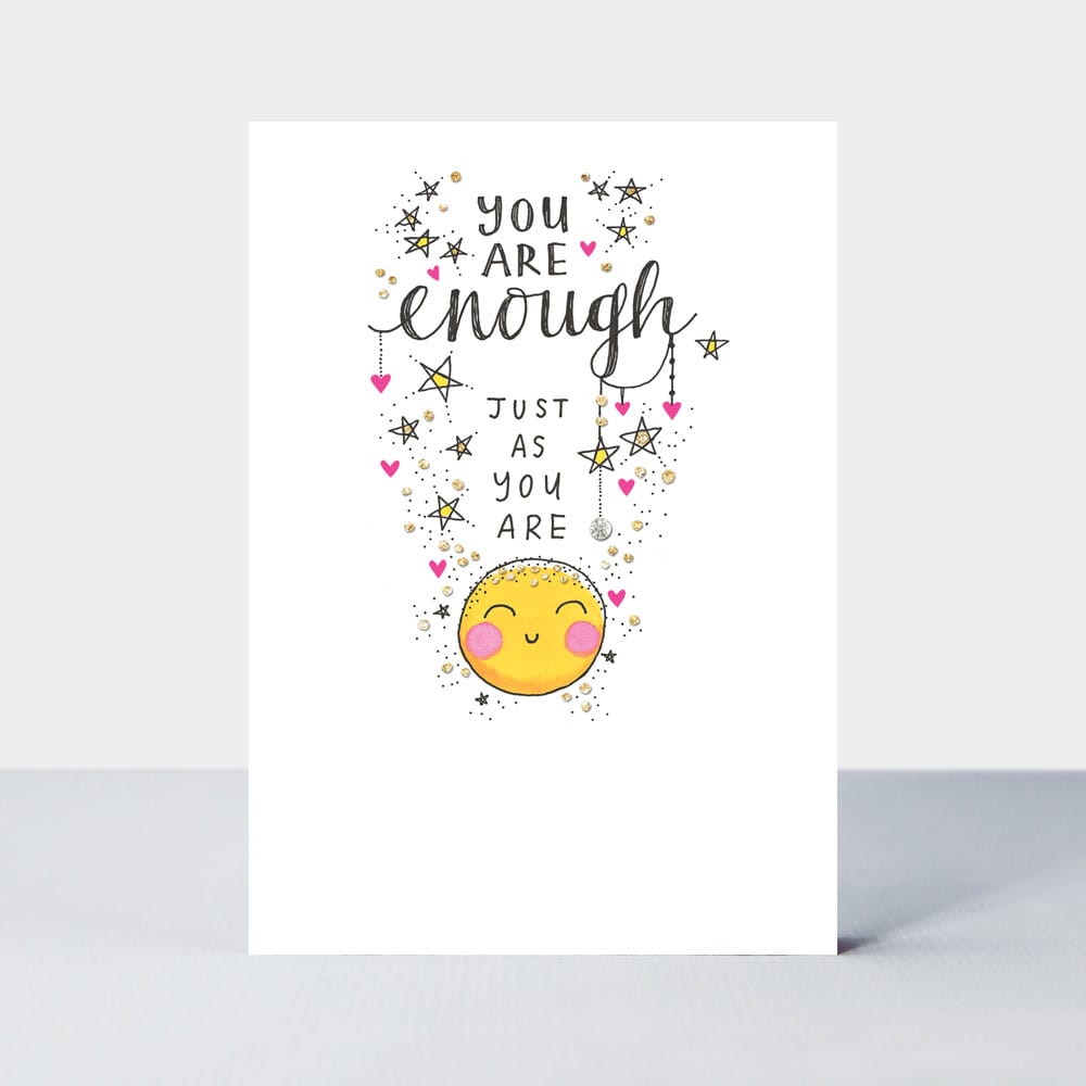 TLC - You are enough/Moon - Greetings Card