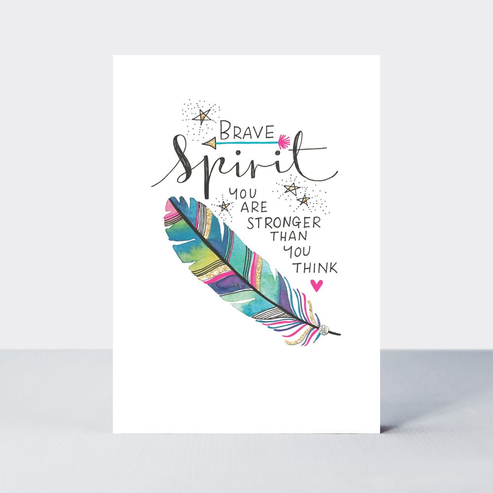 TLC - Brave spirit/Feather – Rachel Ellen Designs
