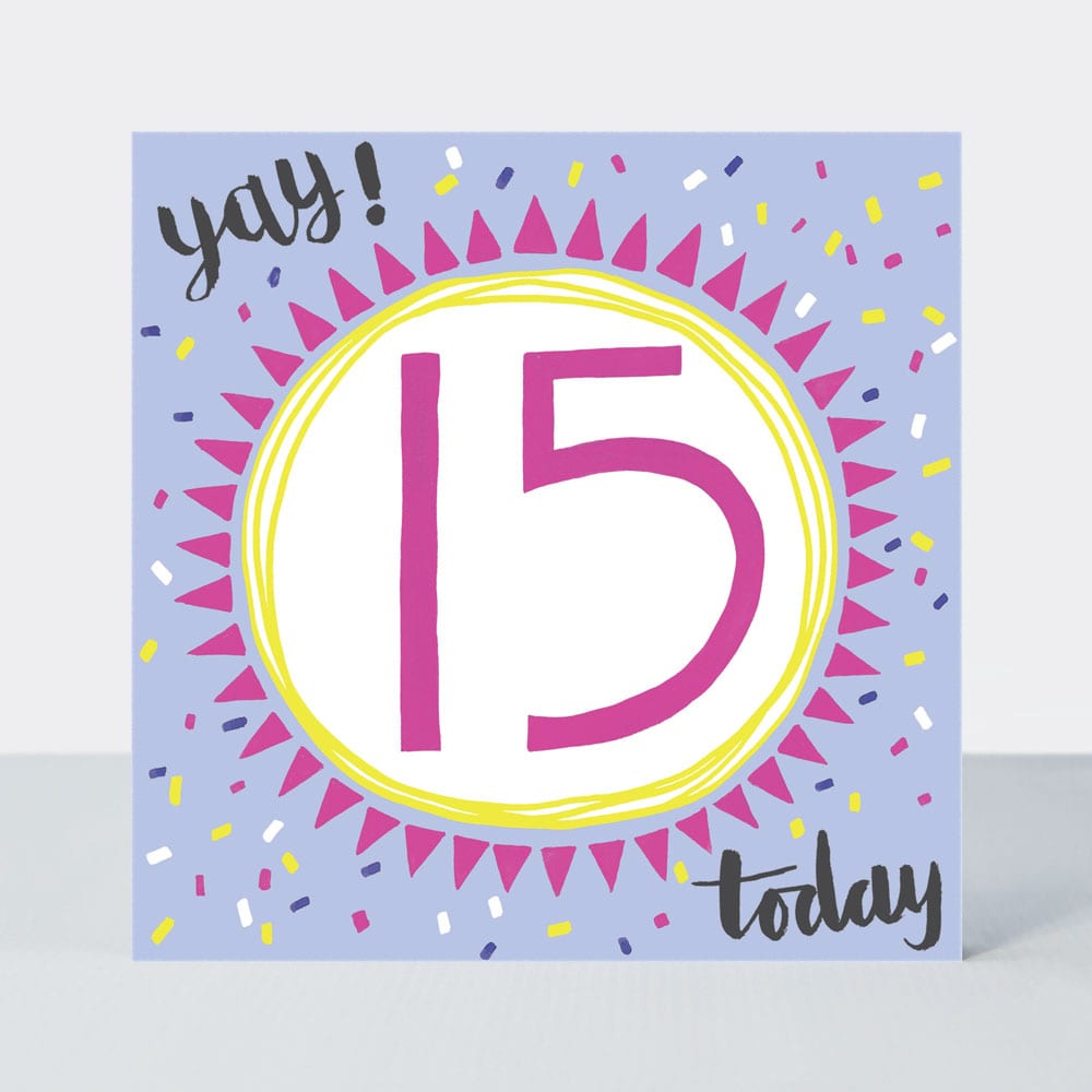Totally Tween - Age 15 - Birthday Card