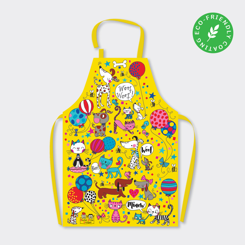 Children's Apron - Dogs & Cats