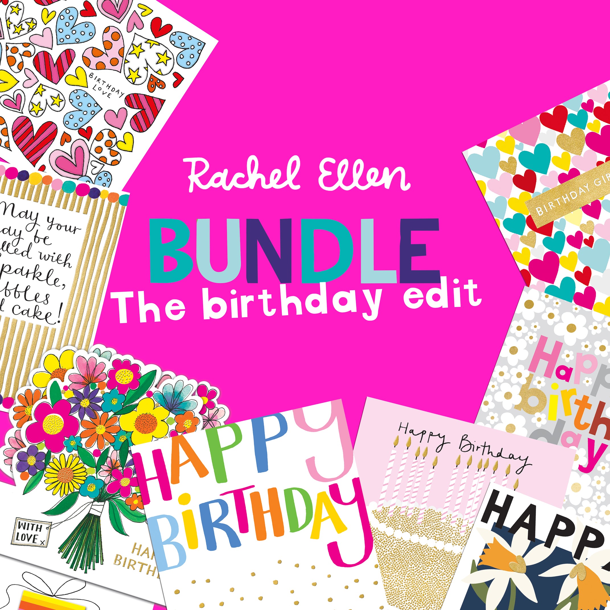 The Birthday Edit - Card Bundle For Her