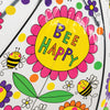 Children's Umbrella - Bee happy - bees & flowers design
