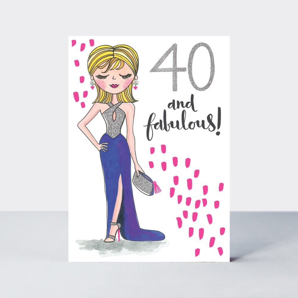 Venus - 40 & Fabulous!/Isabella - 40th Birthday card