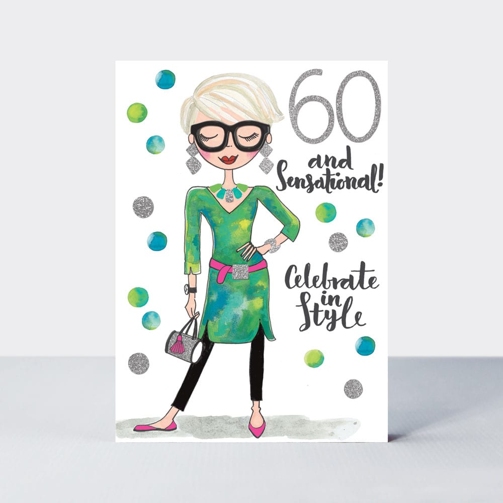 Venus - 60 & Sensational!/Elizabeth - 60th Birthday Card