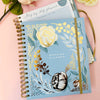 Powder Blue Wedding Planner Book | Undated Organiser with Gold Foil & Checklists