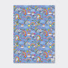 Gift Wrap Sheet - Birthday Girl unicorn and rainbows