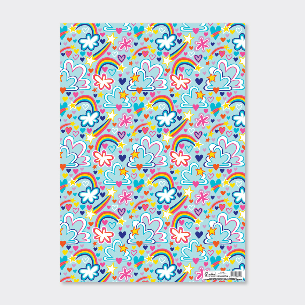 Gift Wrap Sheet - Cloud Nine