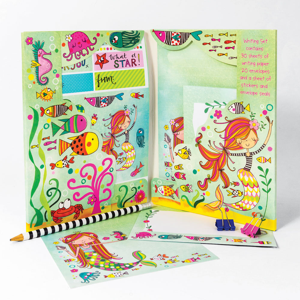 Letter Writing Set Wallet - Mermaid