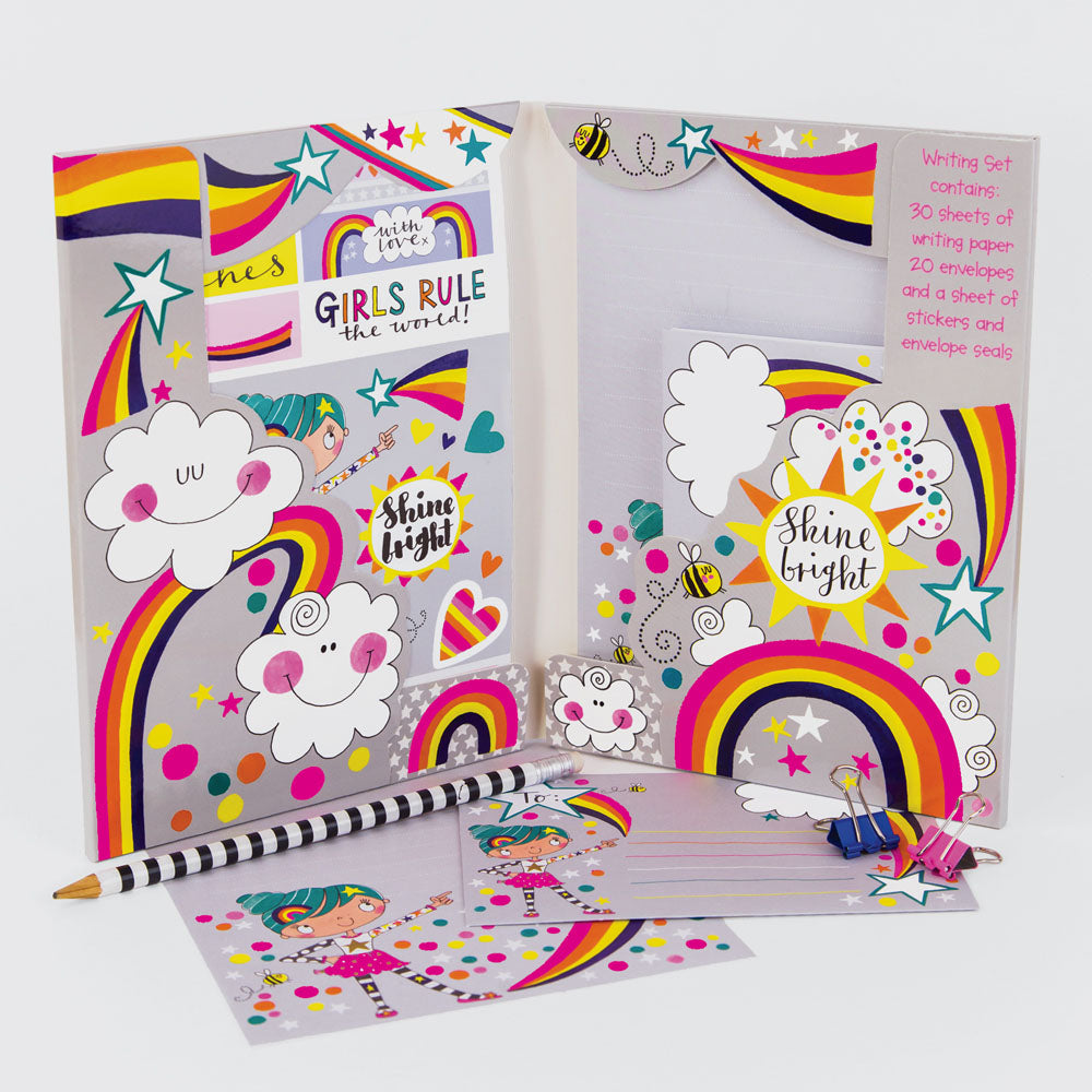 Writing Set Wallet - Girls Rule