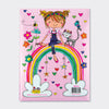Letter Writing Set Wallet - Over the Rainbow