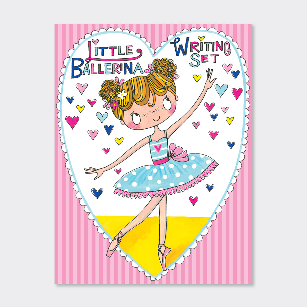 Letter Writing Set Wallet - Little Ballerina
