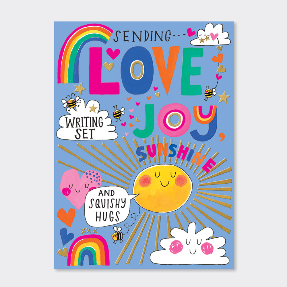 Letter Writing Set - Love, Joy, Sunshine
