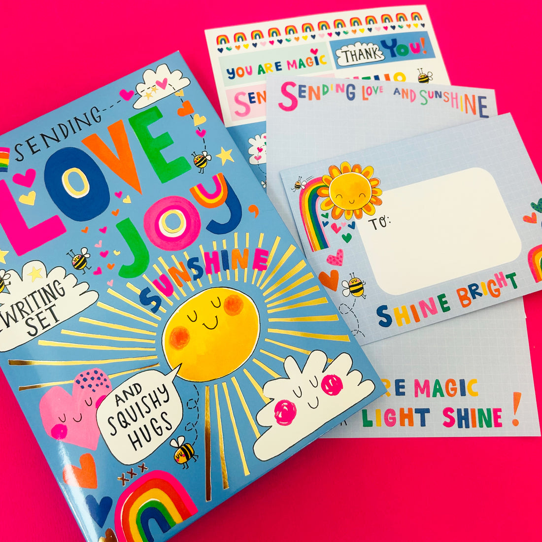 Letter Writing Set - Love, Joy, Sunshine