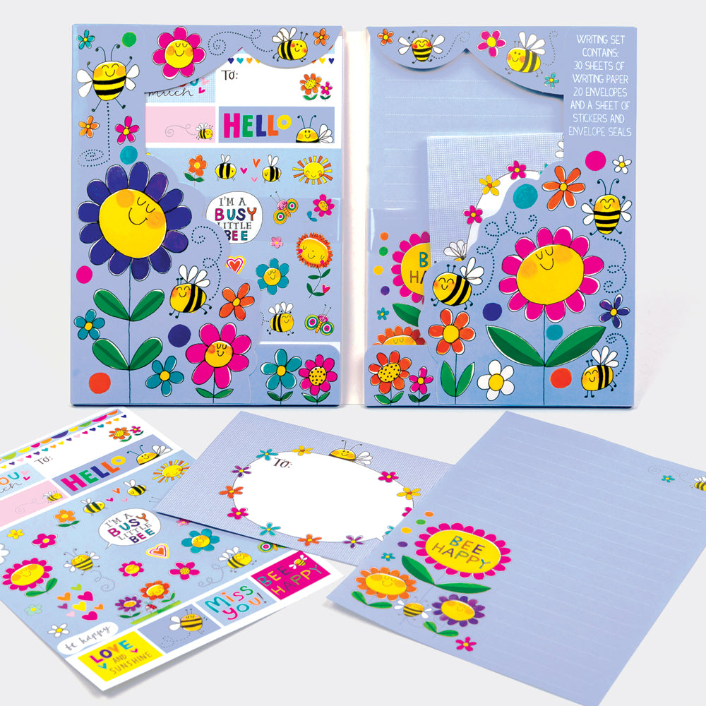 Writing Set - Bee Happy