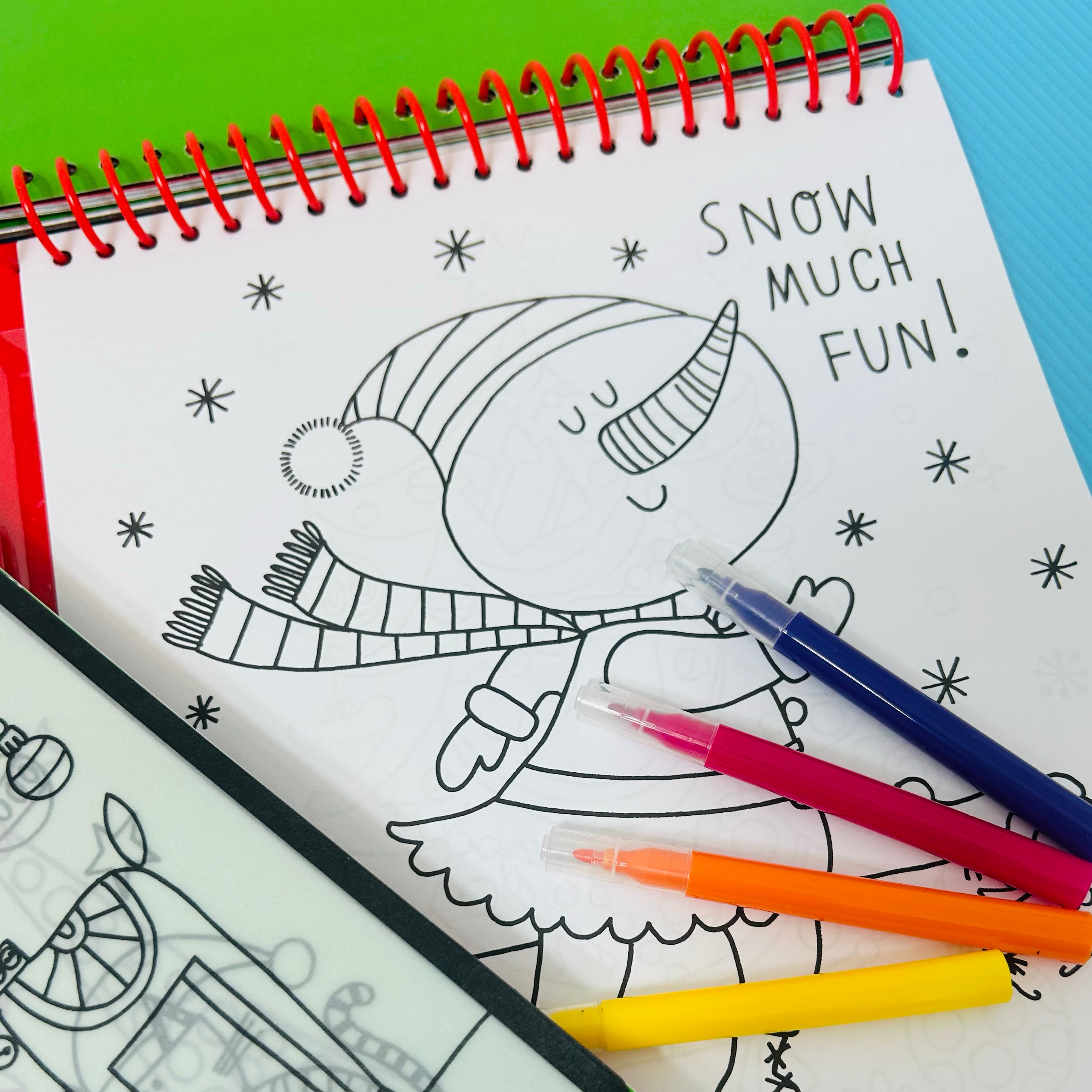 Christmas Activity Book with Scratch Art & Stickers