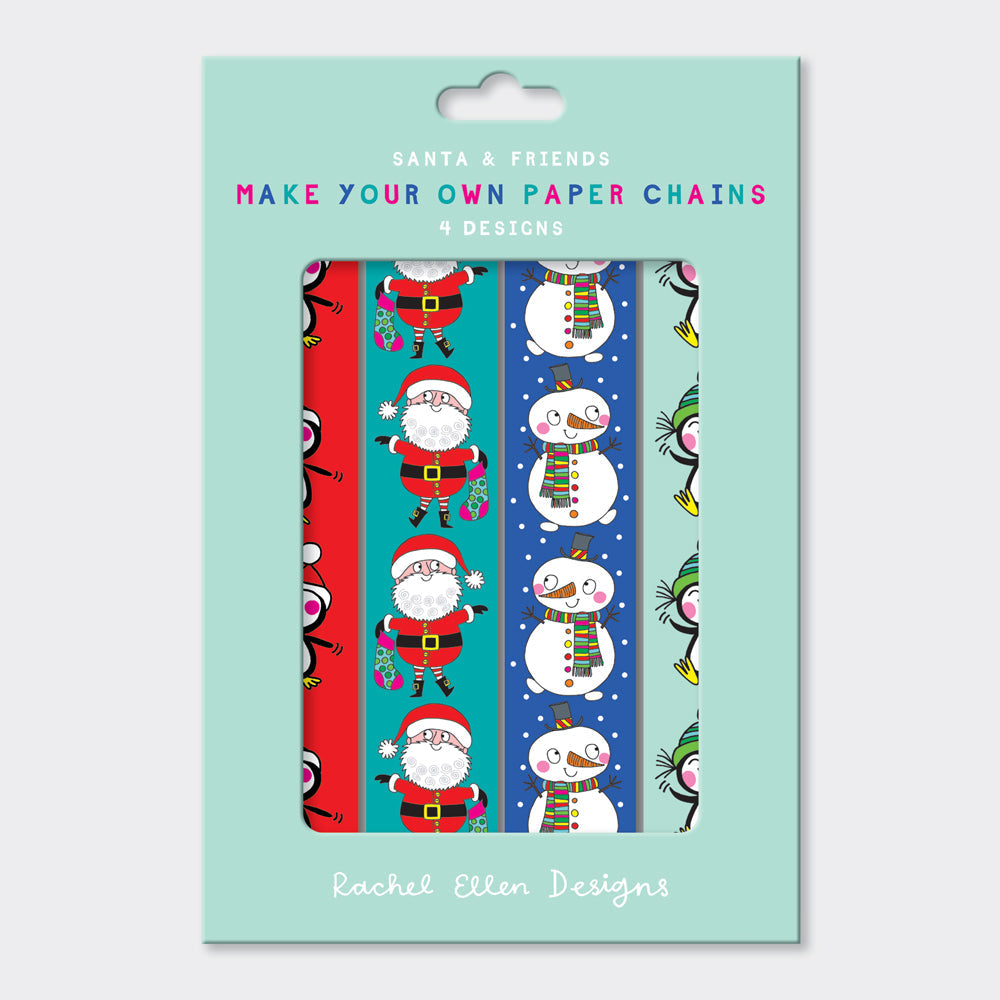 Paper Chain Kit - Santa, Penguins and Snowmen